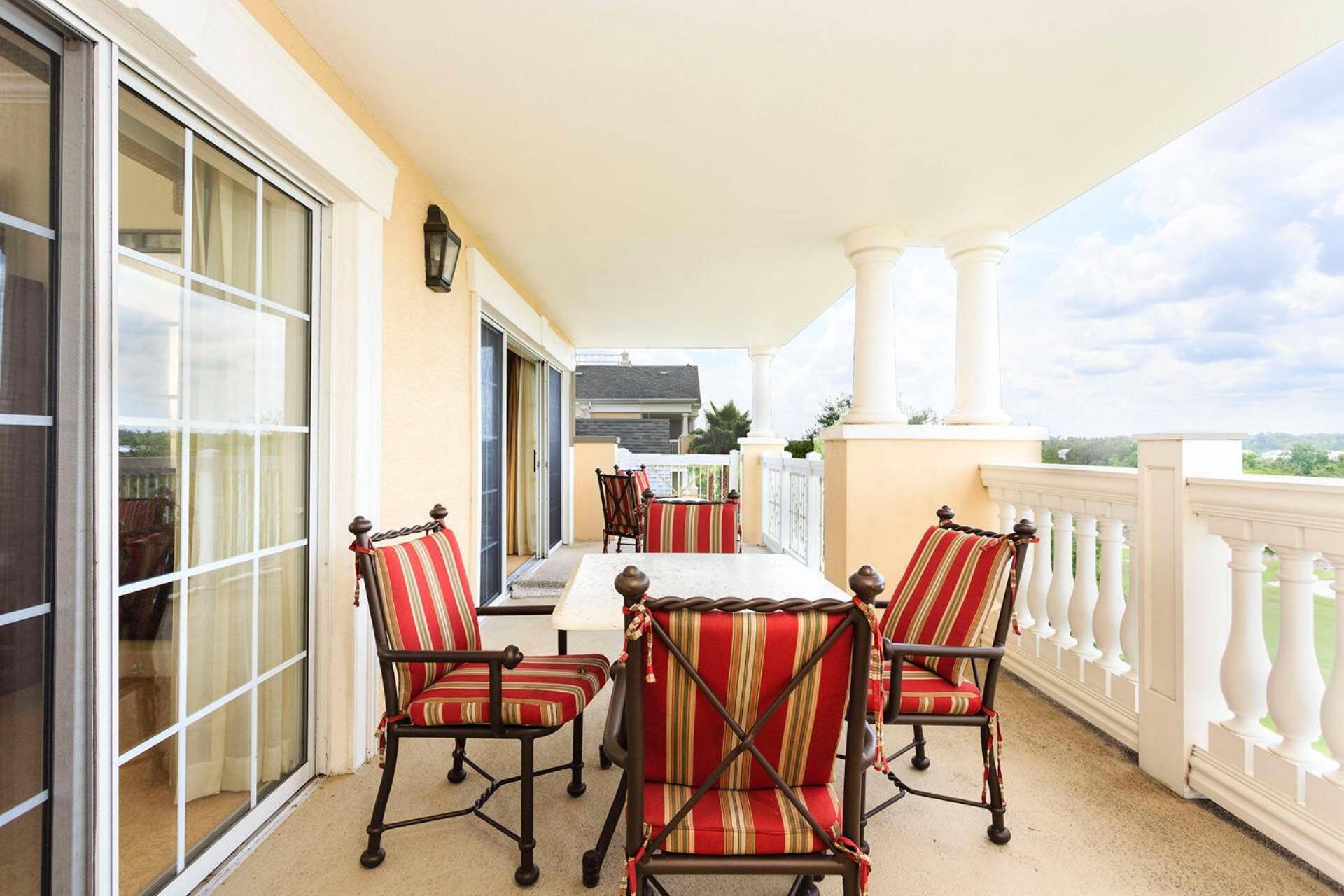 Great 3 Bedroom Vacation Apartment With Balcony At Reunion Resort Re1356 Киссимми Экстерьер фото